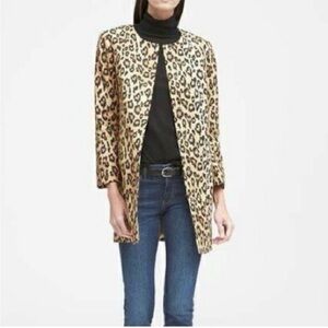 Banana Republic Animal Print Coat